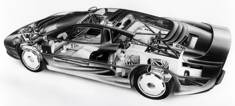 Illustration for article titled Why The Legendary Jaguar XJ220 Was A Disappointment